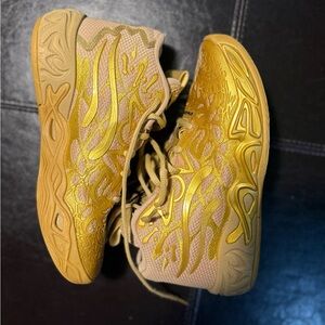 Puma MB.04 "Golden Child" basketball shoes size 5